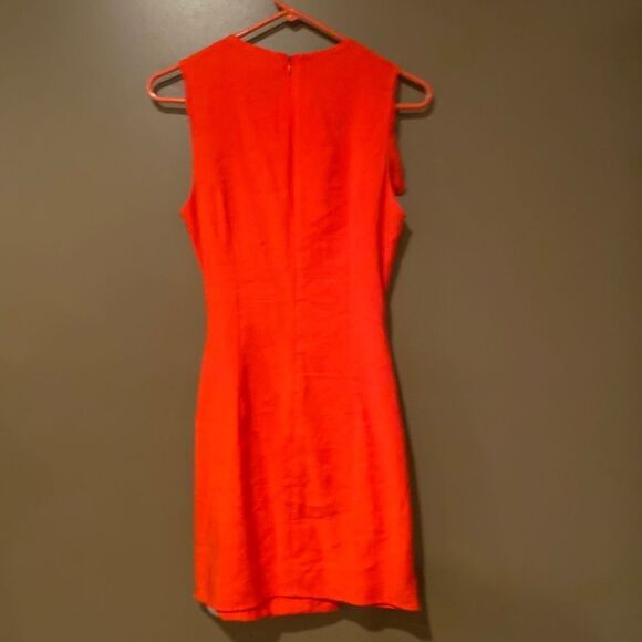 Line + Dot Wrap Dress Sleeveless Size XSmall - Picture 3 of 11